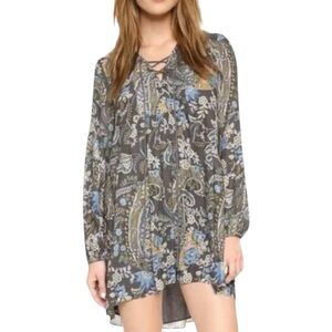Free People Rain or Shine mini dress